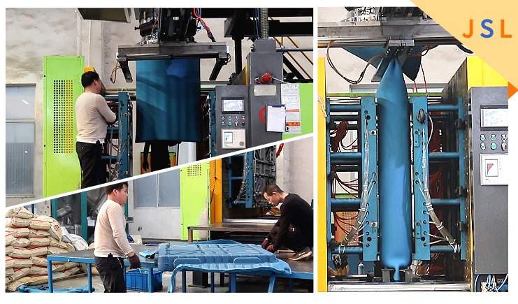 中空吹塑托盤生產(chǎn)加工過程如何？