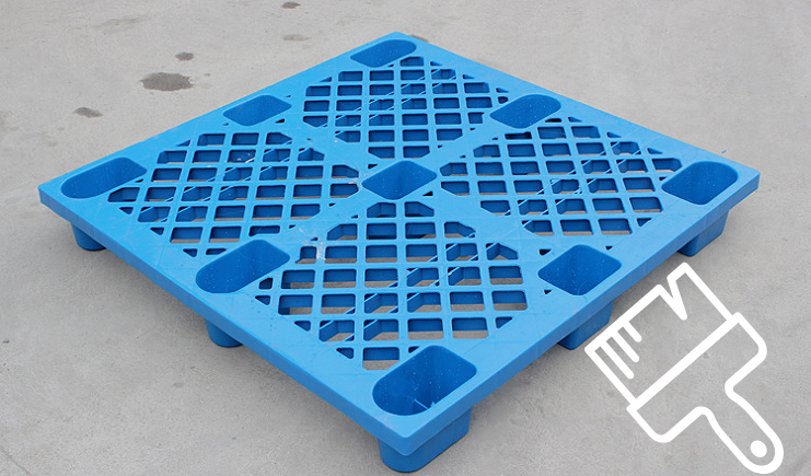 九腳塑料托盤用舊了，變臟了怎么辦？