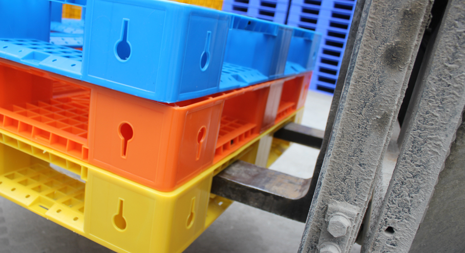 JSL-1111田字塑料托盤(pán)(可堆碼) JSL-1111田字塑料托盤(pán)(可堆碼)